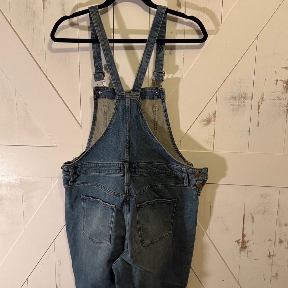 Universal Thread Denim Blue Overalls - image 5